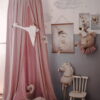 Bett Baldachin Pink 1