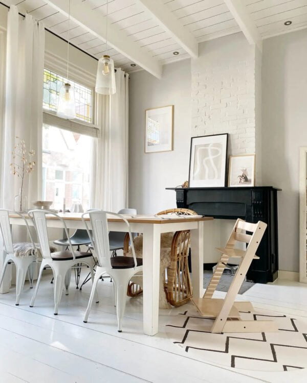 Eeveve Runde Bodenmatte Kinder Beni Ecru 3 Bodenschutzmatte Hochstuhl Kinder