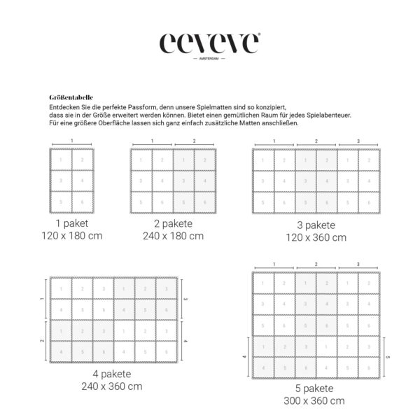 Eeveve Spielmatte Baby Kinderzimmer Wüstensand Eeveve Spielmatte Baby Kinderzimmer Wüstensand