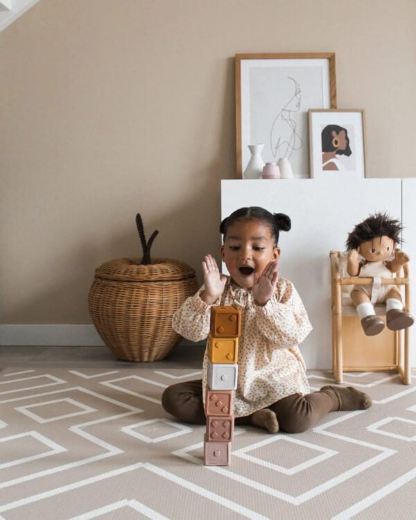 Eeveve Spielmatte Baby Kinderzimmer boho Spielmatte Baby Krabbelmatte