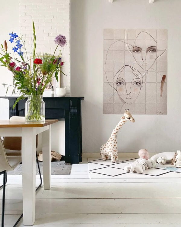 Eeveve Spielmatte Baby Krabbelmatte Beni Ecru 1 Spielmatte Baby Krabbelmatte