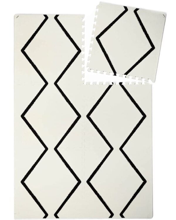 Eeveve Spielmatte Baby elegant Krabbelmatte Beni Ecru 2 Spielmatte Baby Krabbelmatte