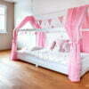 Hausbett Deko Montessori Bett Cotton Ball