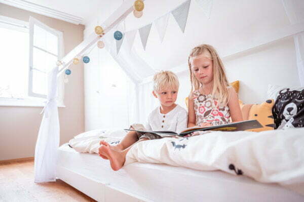 Hausbett Deko Set Montessori Bett (4) Hausbett Deko Set Montessori Bett