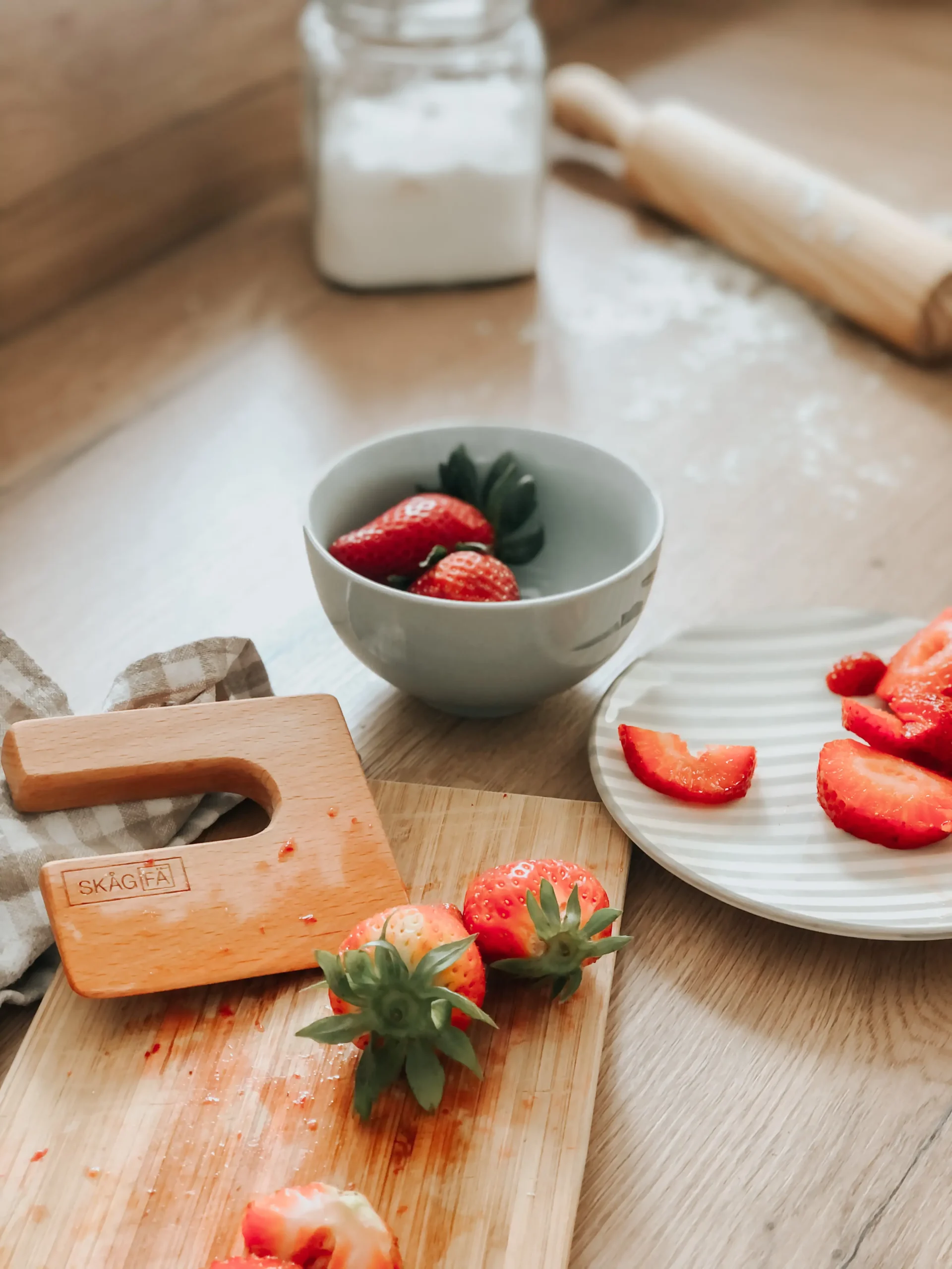 Couteau enfant Montessori, Couteau en bois pour enfants pour la