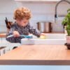 Lernturm Küchenhelfer weiss Montessori (4)