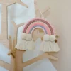 Makramee Kinderzimmerdeko Regenbogen Boho