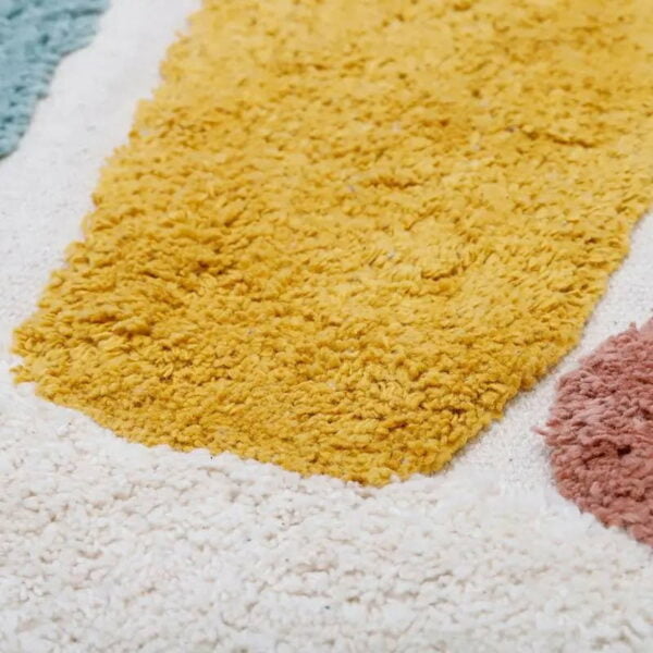 Nattiot Kinderteppich Regenbogen Boho 3 Nattiot Kinderteppich Regenbogen Boho 3